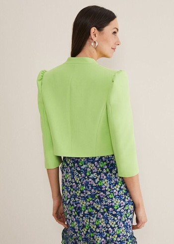 Phase Eight Leanna Cropped Jackets Green Australia | OG0714895